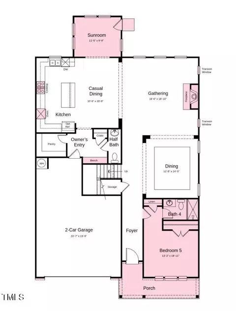 Floorplan - 1729 Clydner Dr, Apex, NC 27523 photo 1 of 3