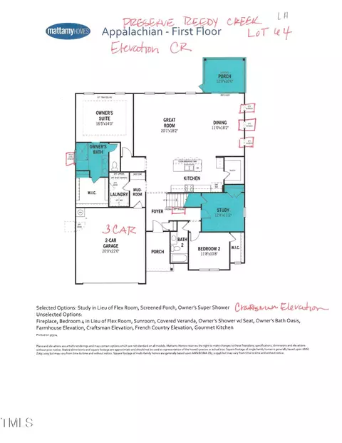 Floorplan - 196 Golfview Ave, Benson, NC 27504 photo 1 of 7