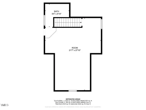 Floorplan - 9744 Bear Run Ln, Middlesex, NC 27557 photo 2 of 2
