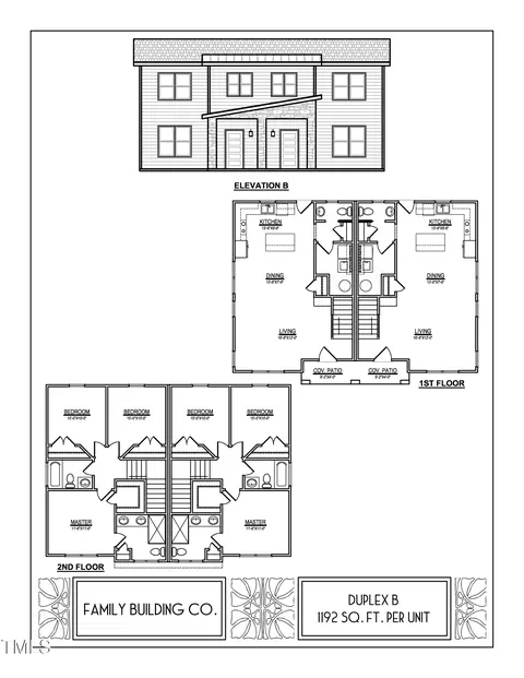 Floorplan - 1057 E 1059 E Harnett St, Dunn, NC 28334 photo 1 of 1