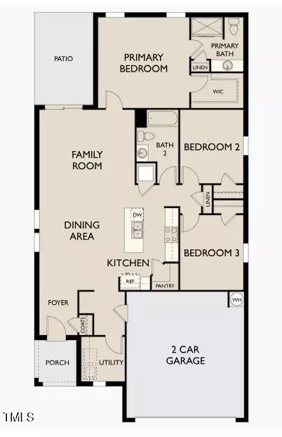 Floorplan - 121 Gladstone Loop Dr, Clayton, NC 27520 photo 1 of 1