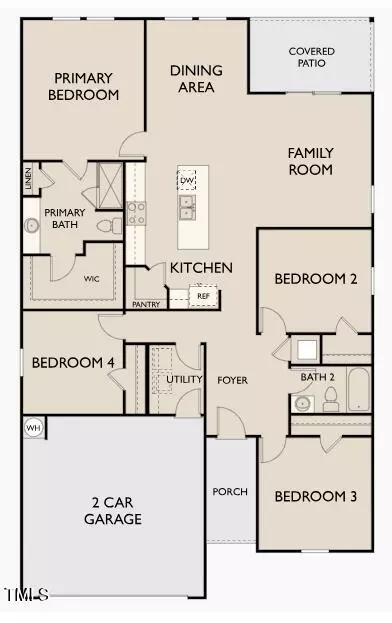 Floorplan - 115 Gladstone Loop, Clayton, NC 27520 photo 1 of 1
