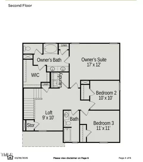Floorplan - 306 Deodora Ln, Cameron, NC 28326 photo 2 of 2