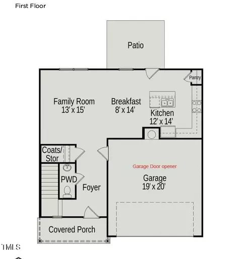 Floorplan - 306 Deodora Ln, Cameron, NC 28326 photo 1 of 2