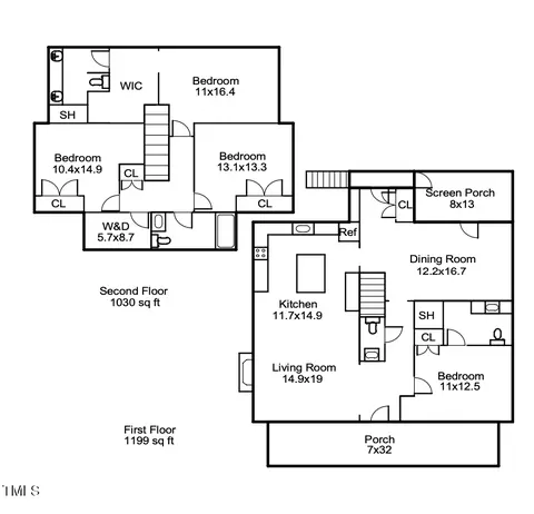 Floorplan - 2019 James St, Durham, NC 27707 photo 1 of 1