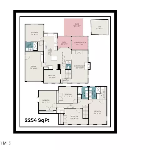 Floorplan - 1002 Springmill Ct, Apex, NC 27502 photo 1 of 2