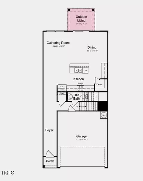 Floorplan - 8724 Wardle Ct, Wake Forest, NC 27587 photo 1 of 1