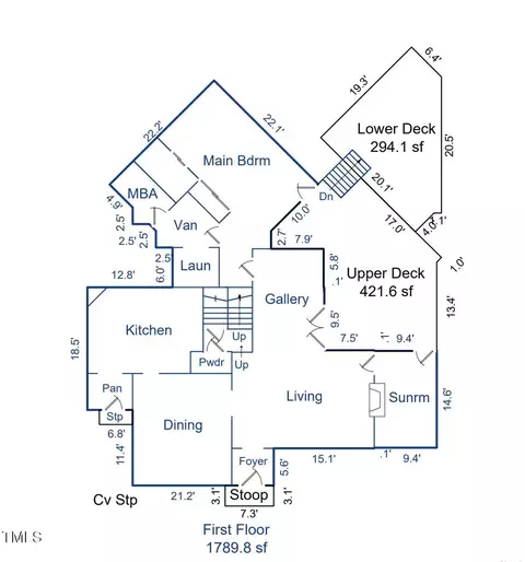 Floorplan - 1024 W Markham Ave, Durham, NC 27701 photo 4 of 6