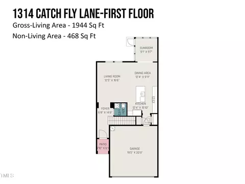 1314 Catch Fly Ln, Durham, NC 27713 photo 2