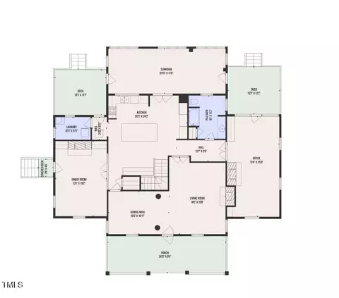 Floorplan - 300 S Pine St, Benson, NC 27504 photo 1 of 3