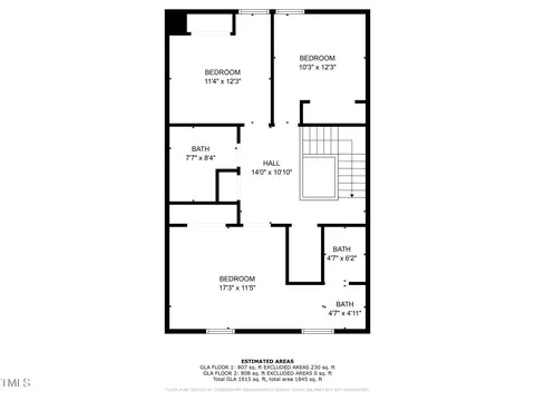 Floorplan - 1304 Seaton Rd #24, Durham, NC 27713 photo 1 of 2