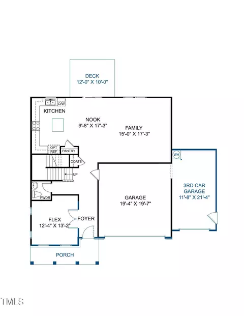 Floorplan - 110 Cribbs Ln, Middlesex, NC 27557 photo 1 of 2