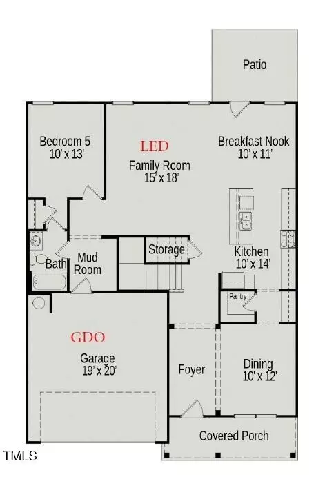 Floorplan - 241 E Victory View Ter, Smithfield, NC 27577 photo 1 of 1