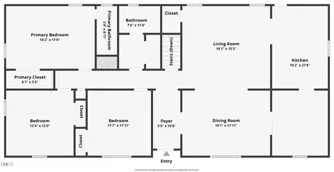 Floorplan - 658 Drumheller Rd, Clemmons, NC 27012 photo 1 of 2