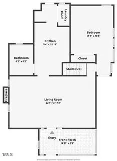 Floorplan - 260 E New England Ave, Pinebluff, NC 28373 photo 3 of 4