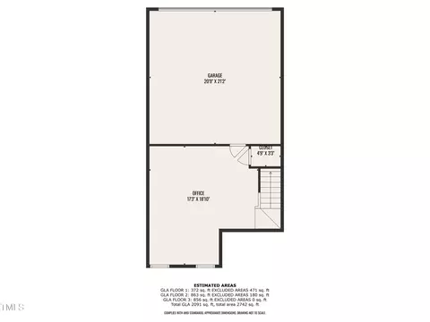Floorplan - 231 Grindstone Dr, Apex, NC 27502 photo 1 of 6