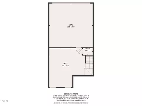 Floorplan - 231 Grindstone Dr, Apex, NC 27502 photo 4 of 6