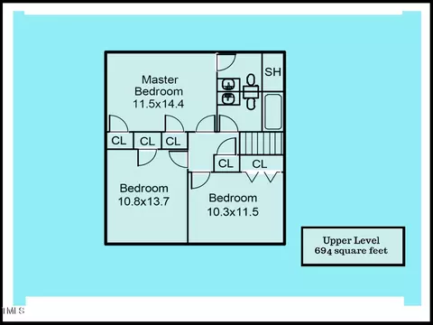 Floorplan - 216 Brook Ln, Durham, NC 27712 photo 2 of 2