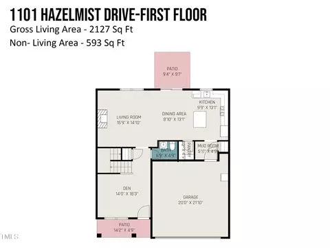 1101 Hazelmist Dr, Wake Forest, NC 27587 photo 2