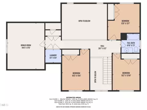 Floorplan - 1325 Red Brick Rd, Garner, NC 27529 photo 4 of 5