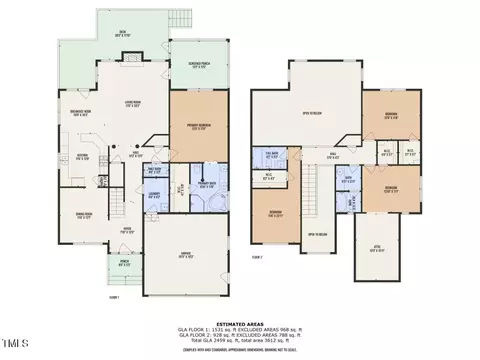 Floorplan - 5121 Ten Point Trl, Wake Forest, NC 27587 photo 1 of 1
