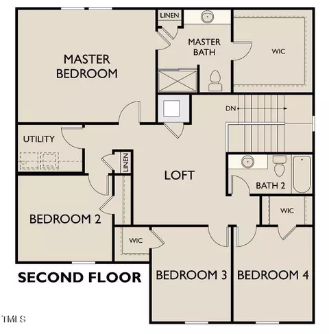 Floorplan - 106 Gladstone Loop, Clayton, NC 27520 photo 2 of 2