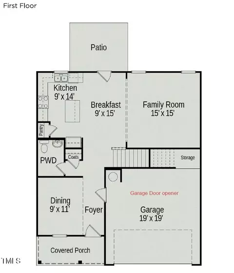 Floorplan - 334 Deodora Ln, Cameron, NC 28326 photo 1 of 2