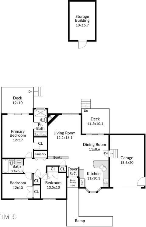Floorplan - 1609 Forest Rd, Wake Forest, NC 27587 photo 1 of 1