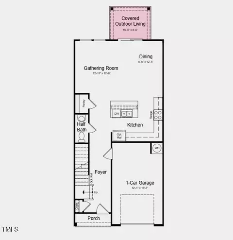 Floorplan - 8732 Wardle Ct, Wake Forest, NC 27587 photo 1 of 2