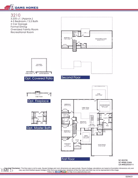 Floorplan - 39 Braddock Ct, Garner, NC 27529 photo 1 of 2