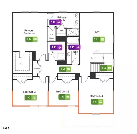 Floorplan - 91 Caspian Ct, Lillington, NC 27546 photo 2 of 2