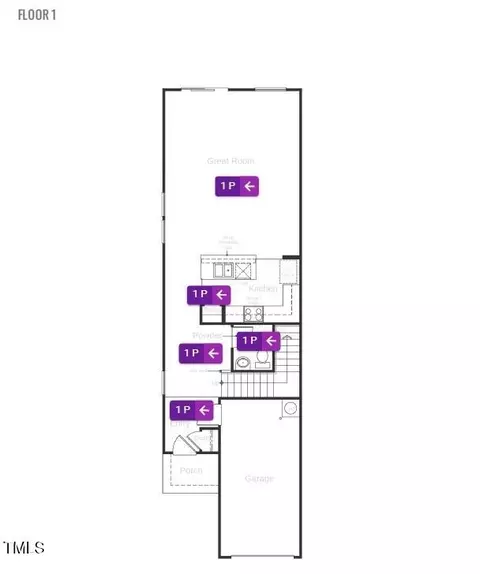 Floorplan - 1985 Rabbitbrush St, Durham, NC 27704 photo 1 of 3