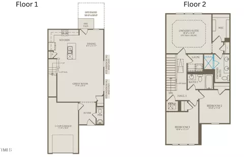Floorplan - 4028 Kidd Pl, Durham, NC 27703 photo 1 of 1