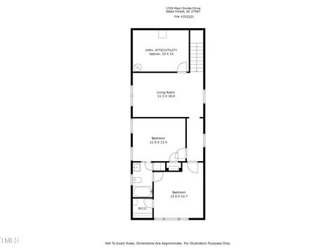 Floorplan - 1705 Main Divide Dr, Wake Forest, NC 27587 photo 3 of 3