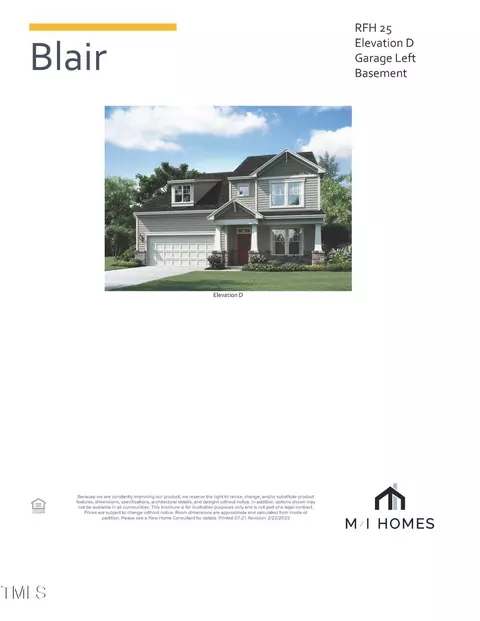 2379 Picual Way #LOT 25, New Hill, NC 27562
