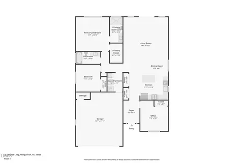 Floorplan - 255 Eagles Lndg, Morganton, NC 28655 photo 1 of 1