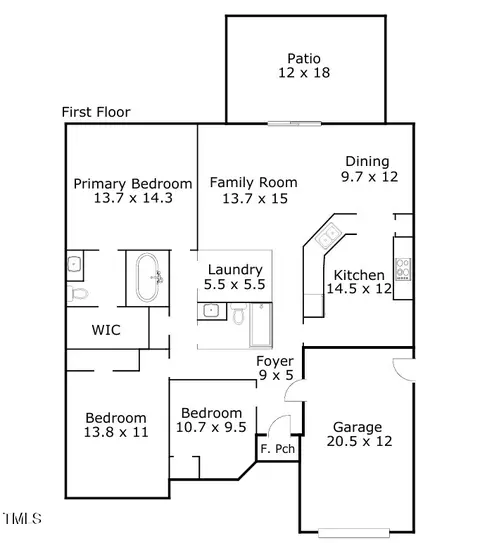 5801 Hadrian Dr, Durham, NC 27703 photo 2