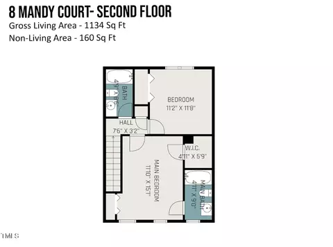 Floorplan - 8 Mandy Ct, Durham, NC 27707 photo 2 of 2