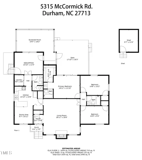 5315 Mccormick Rd, Durham, NC 27713 photo 2