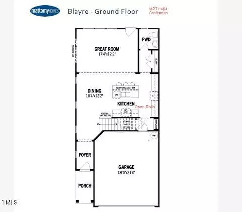 Floorplan - 127 Siebold St, Garner, NC 27529 photo 1 of 1