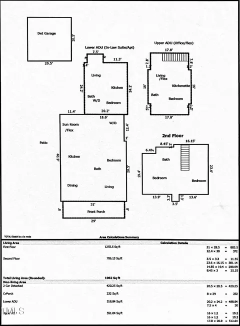 Floorplan - 406 E Whitaker Mill Rd, Raleigh, NC 27608 photo 1 of 1