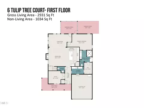 Floorplan - 6 Tulip Tree Ct, Durham, NC 27712 photo 3 of 4