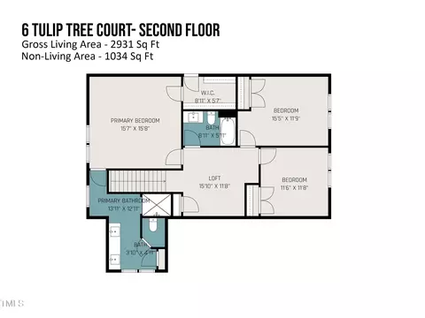 Floorplan - 6 Tulip Tree Ct, Durham, NC 27712 photo 4 of 4