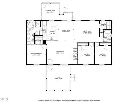 Floorplan - 1007 Windward Hill Ct, Middlesex, NC 27557 photo 3 of 3