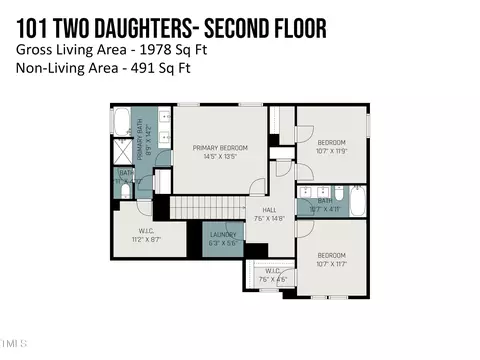 Floorplan - 101 Two Daughters Strm, Smithfield, NC 27577 photo 2 of 2