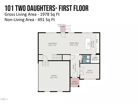 Floorplan - 101 Two Daughters Strm, Smithfield, NC 27577 photo 1 of 2