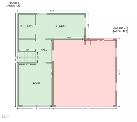 Floorplan - 100 Hillcrest Dr, Smithfield, NC 27577 photo 1 of 5