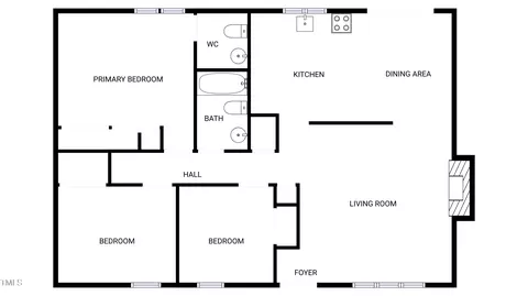 Floorplan - 709 Wendy Way, Durham, NC 27712 photo 1 of 1