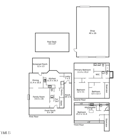 Floorplan - 6600 Willow Chase Dr, Willow Spring, NC 27592 photo 1 of 1