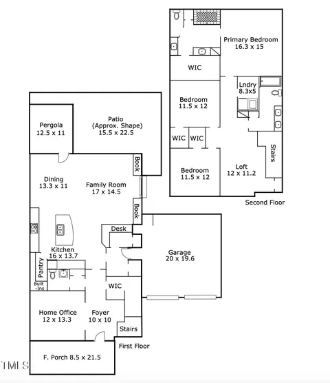 Floorplan - 1202 Birchbark Rd, Durham, NC 27705 photo 1 of 1